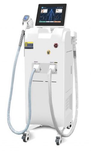 Diode laser for hair removal, skin rejuvenation, tattoo and pigmentation removal Sirius